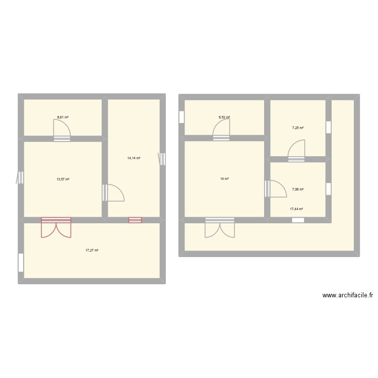 Maison 2027. Plan de 9 pièces et 104 m2