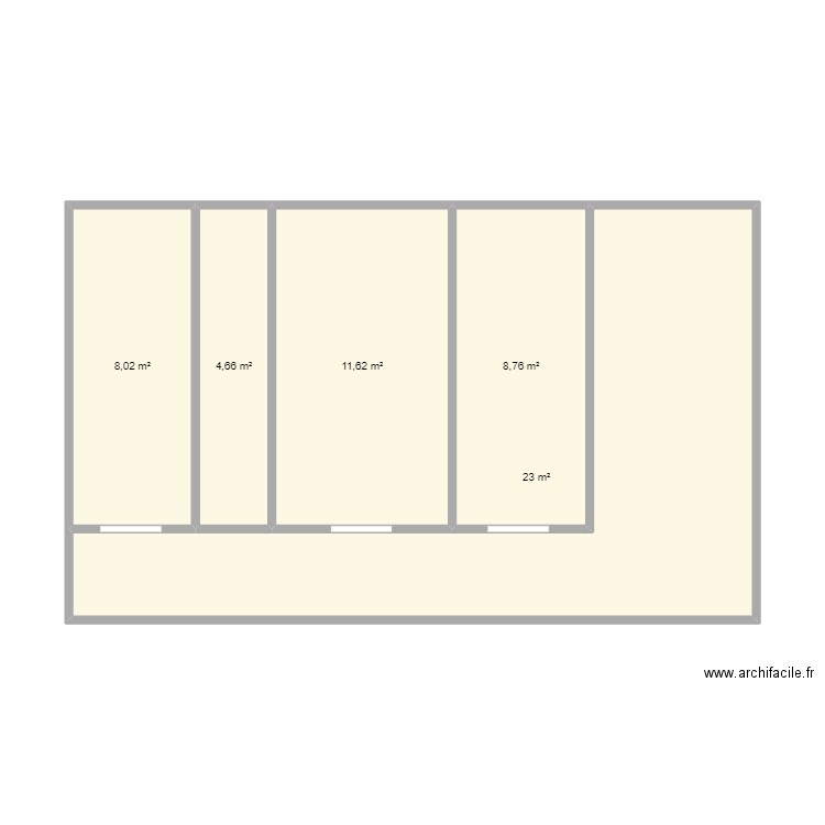 Togoliving / batiment B / rez de chaussée. Plan de 0 pièce et 0 m2