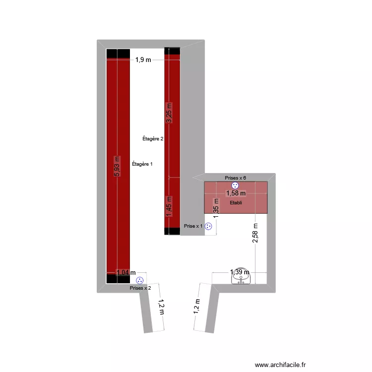salle053_niveau1. Plan de salle053_niveau1. Plan de