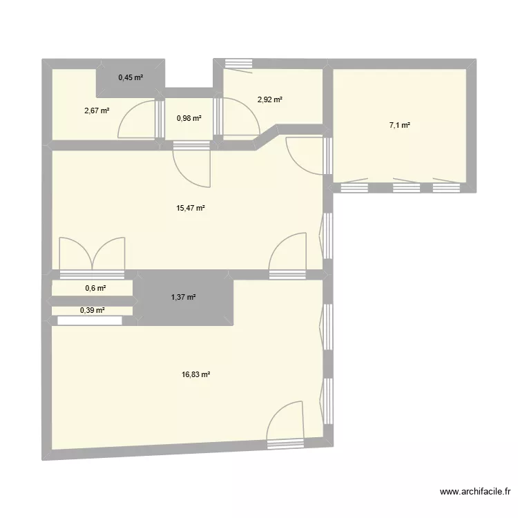 LAMBERT - ROUEN. Plan de 10 Pièces et 49 m² LAMBERT - ROUEN. Plan de 10 Pièces et 49 m²