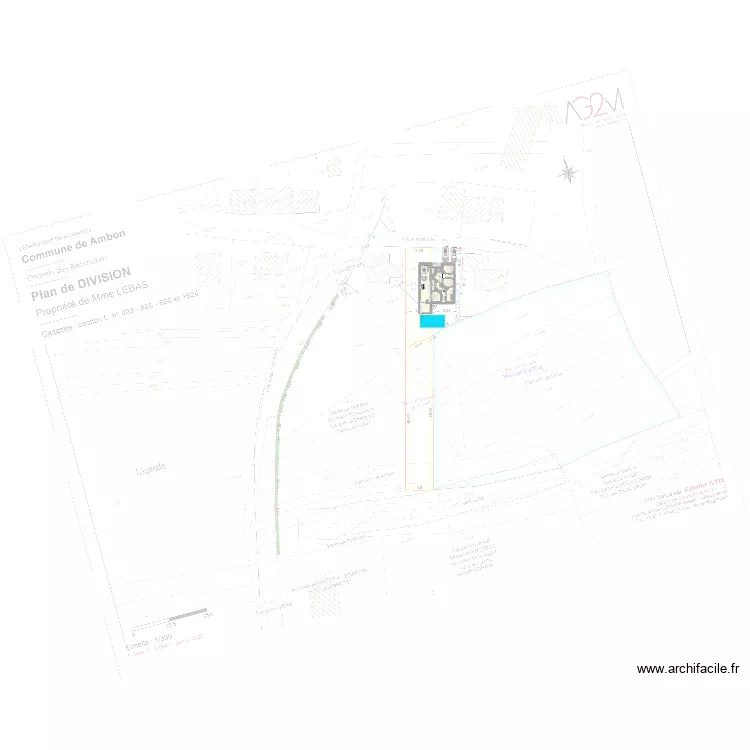 AMBON 7eme projet. Plan de 20 et 265 m² AMBON 7eme projet. Plan de 20 et 265 m²