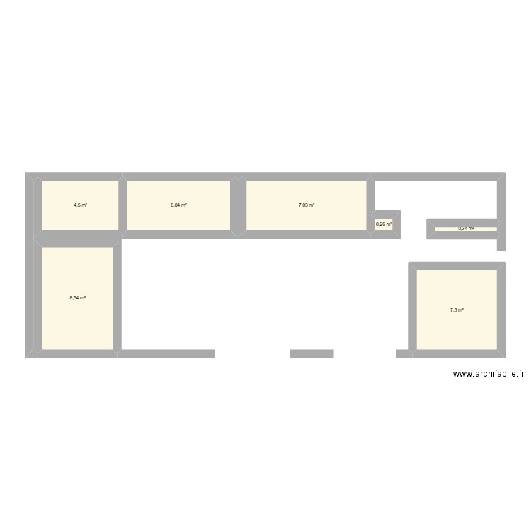 manitot. Plan de 0 pièce et 0 m2