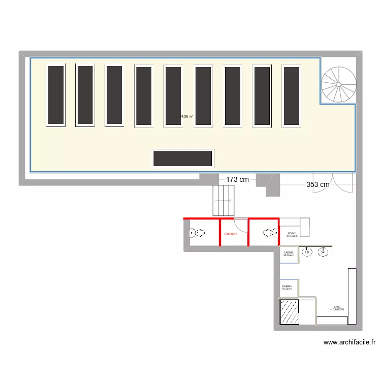19 Cléry. Plan de 19 Cléry. Plan de