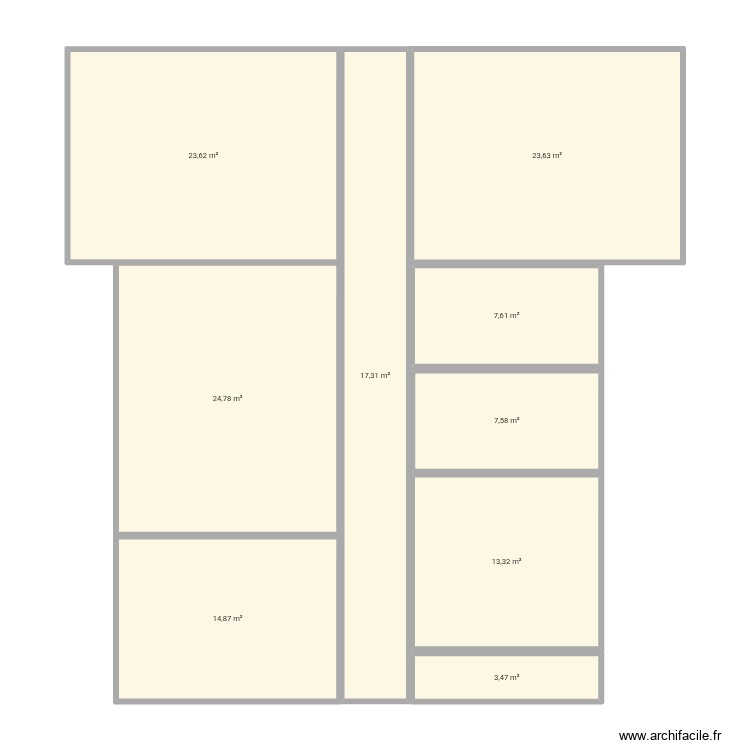 Plan 2. Plan de 0 pièce et 0 m2