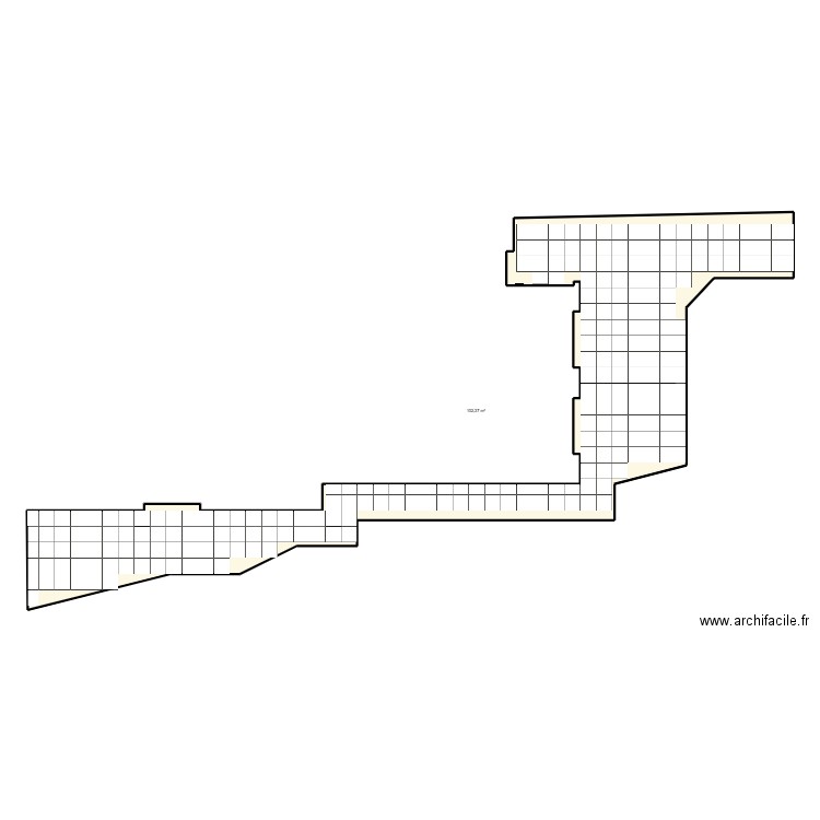 CHANOIT CALEP choix trois. Plan de 1 pièce et 102 m2