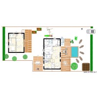 Aureilhan EXTENSION version 45m2 avec abri de jardin