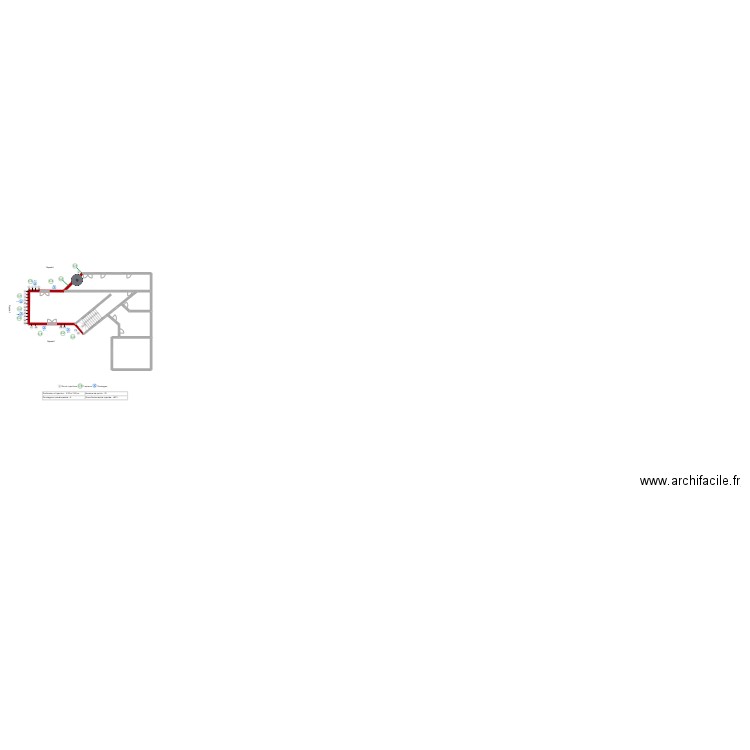 drachen. Plan de 2 pièces et 53 m2