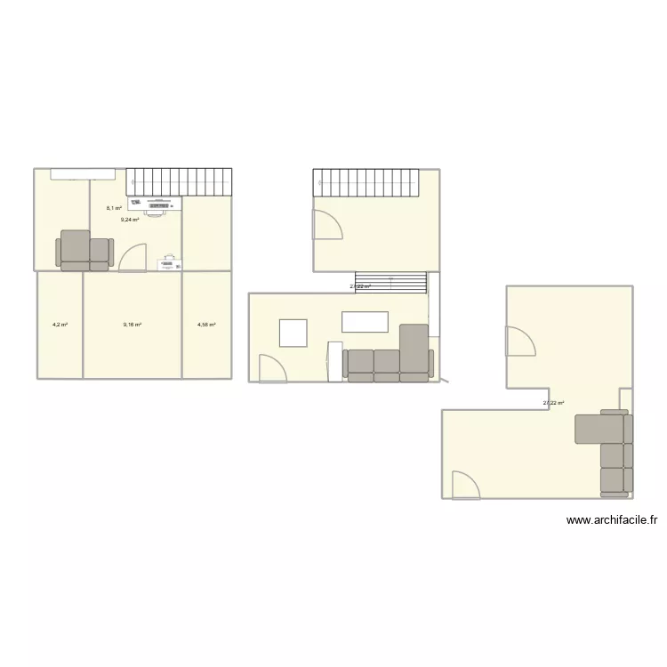 NEW PLAN. Plan de 7 et 90 m² NEW PLAN. Plan de 7 et 90 m²