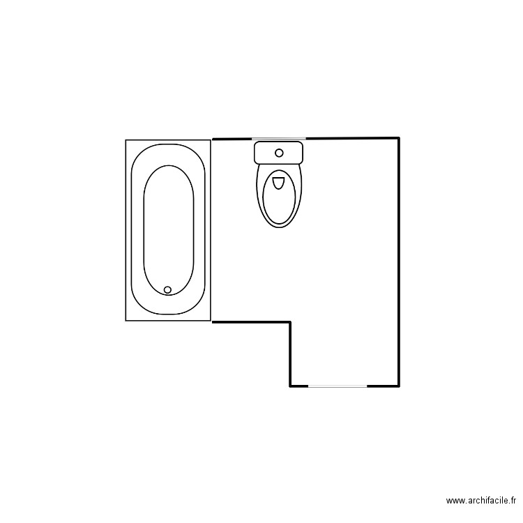 Salle de bain. Plan de 0 pièce et 0 m2