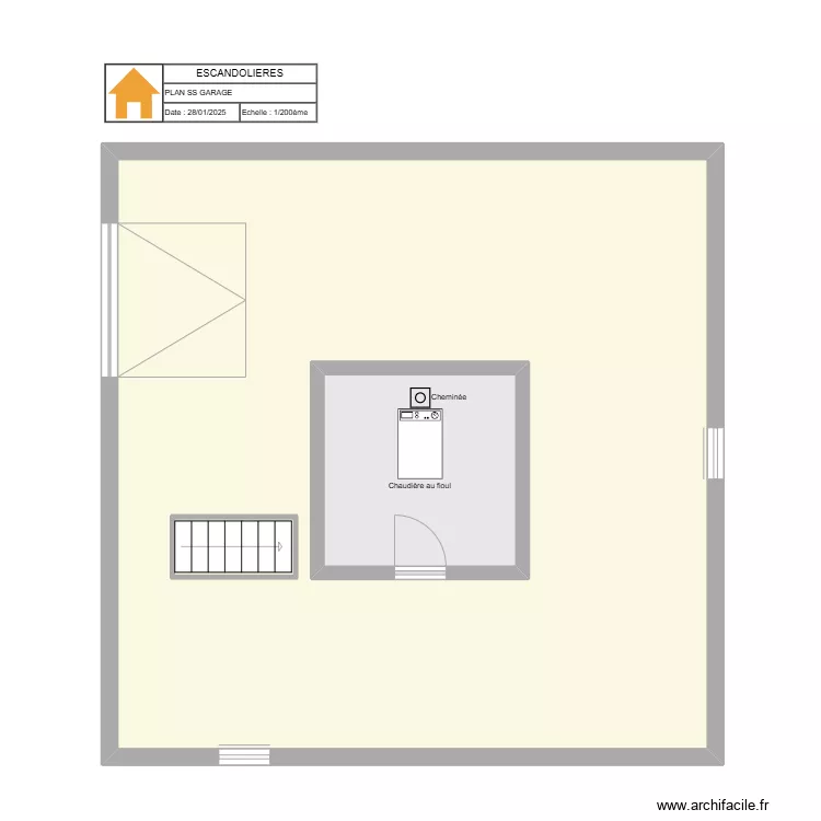 EscandolieresGARAGE. Plan de EscandolieresGARAGE. Plan de