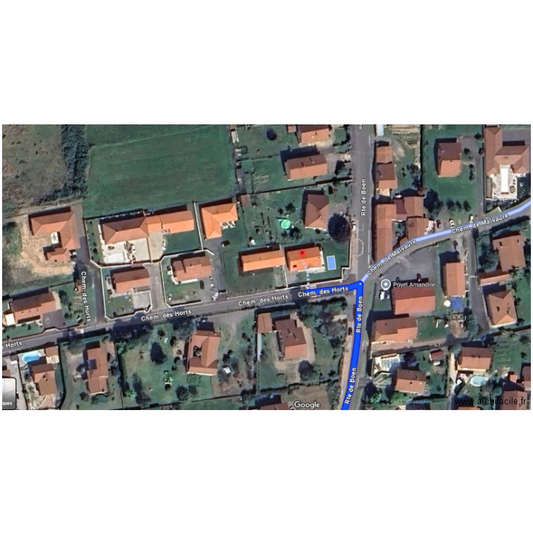 vue dans environement. Plan de 0 pièce et 0 m2