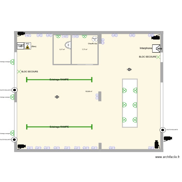 BRISACIER SHOWROOM. Plan de 0 pièce et 0 m2