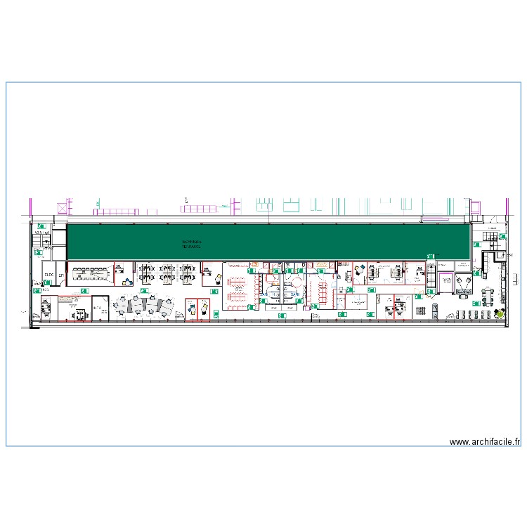 bureau LM Saint Denis ES. Plan de 0 pièce et 0 m2