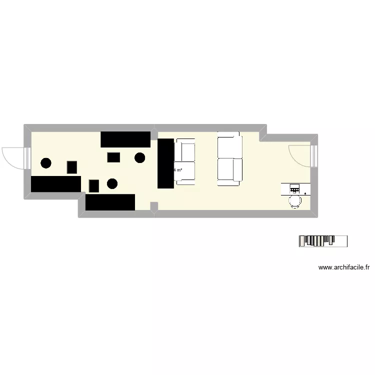 PASTOURELLE. Plan de 