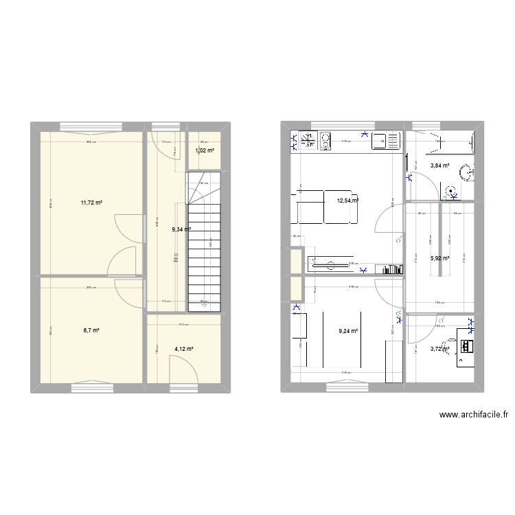 Chateau Nerac RDC. Plan de 0 pièce et 0 m2