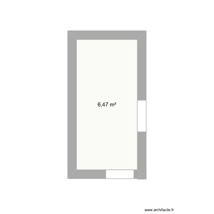 cuisine. Plan de 1 Pièce et 6 m² cuisine. Plan de 1 Pièce et 6 m²
