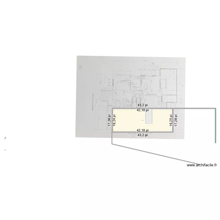 PLAN GARAGE DEUX ÉTAGES. Plan de PLAN GARAGE DEUX ÉTAGES. Plan de