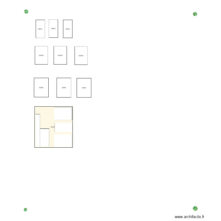 Chalet2. Plan de 0 pièce et 0 m2