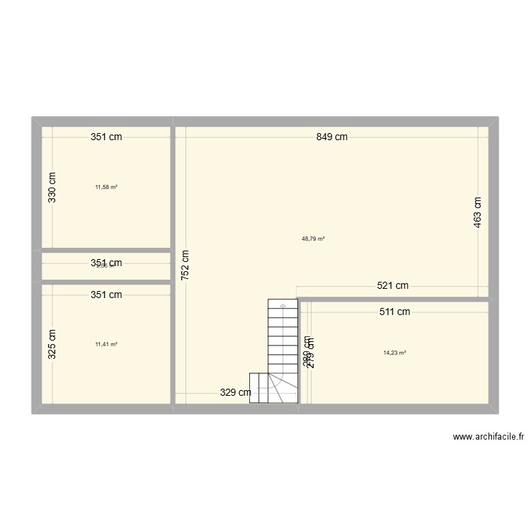 v4sm rdc math. Plan de 0 pièce et 0 m2