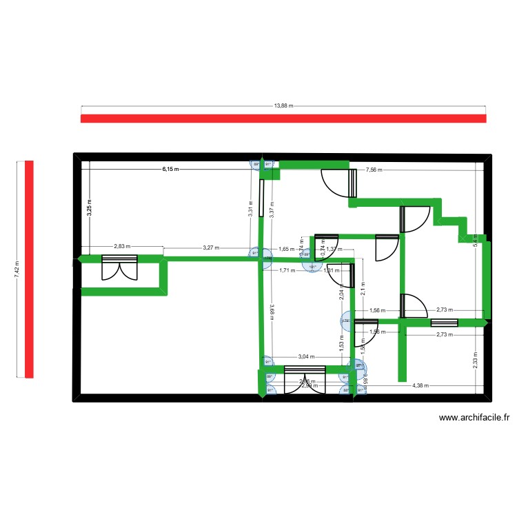 my home. Plan de 0 pièce et 0 m2