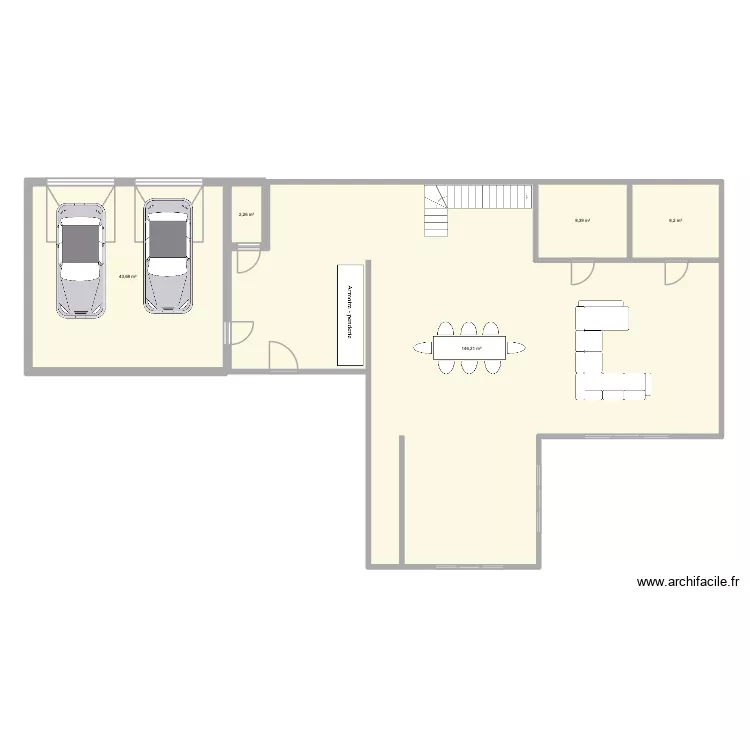 maison. Plan de 5 et 209 m² maison. Plan de 5 et 209 m²
