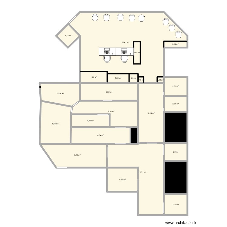plan clinique 2. Plan de 0 pièce et 0 m2