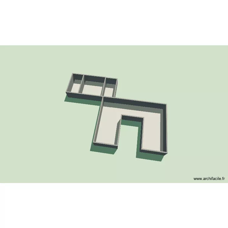 Future maison. Plan de 5 Pièces et 222 m² Future maison. Plan de 5 Pièces et 222 m²