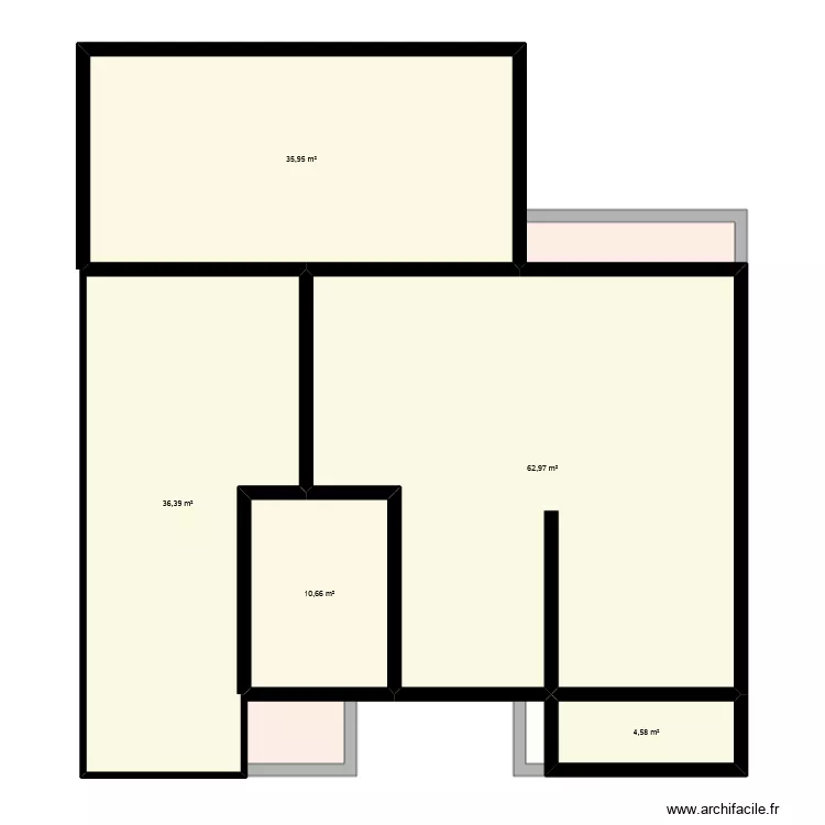 JULIEN  HOCHET. Plan de 9  et 293 m²