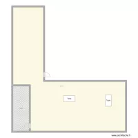 Plan salle de r&eacute;ception PurCann 1 ier &eacute;tage