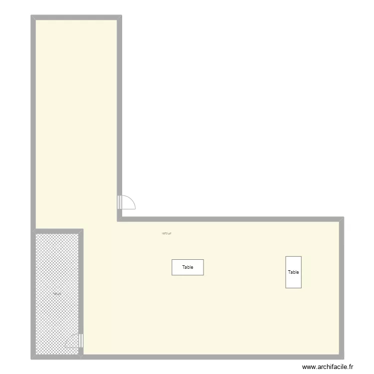 Plan salle de réception PurCann 1 ier étage. Plan de Plan salle de réception PurCann 1 ier étage. Plan de