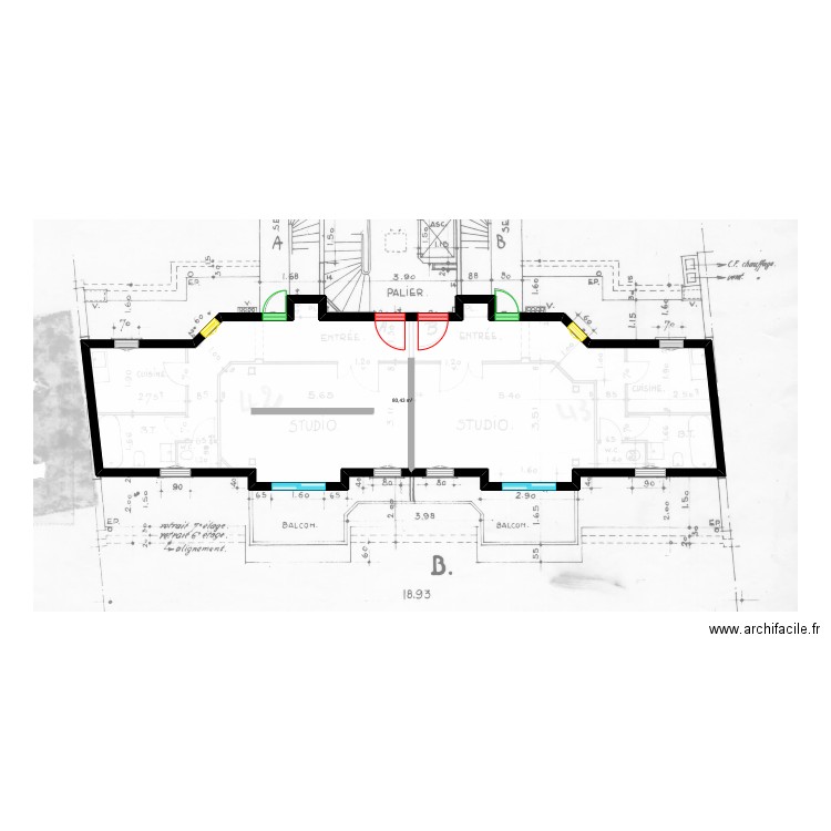 Miromesnil v2. Plan de 0 pièce et 0 m2