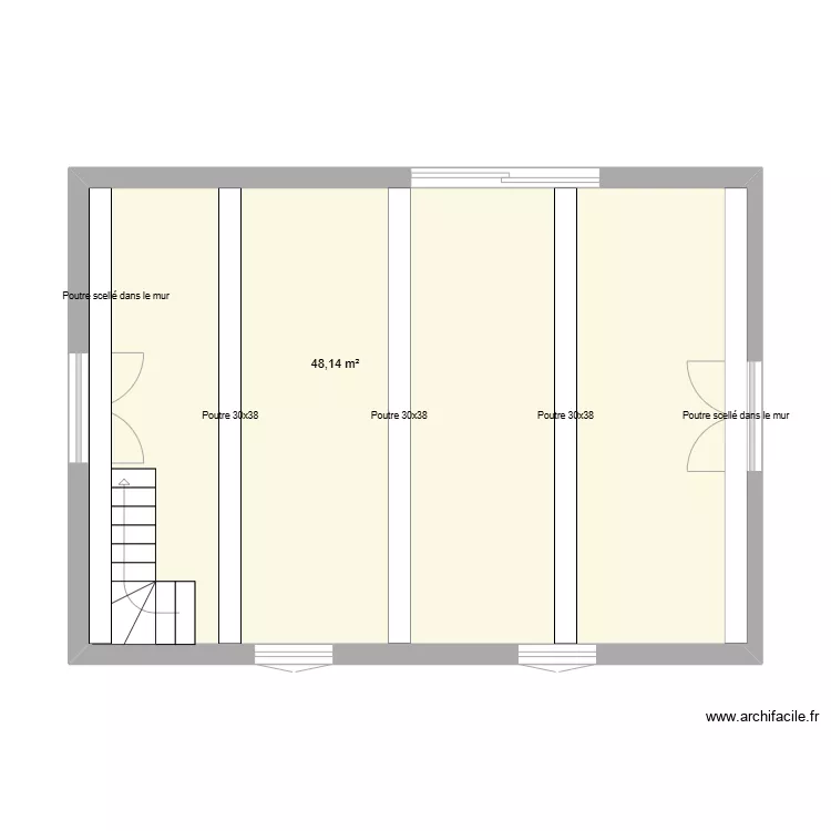 Salons. Plan de 