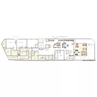 Plan de salle RDC 12 ao&ucirc;t 2024