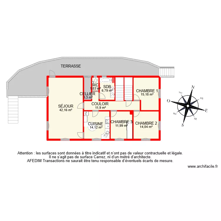 BI 36277 -. Plan de 28  et 427 m²