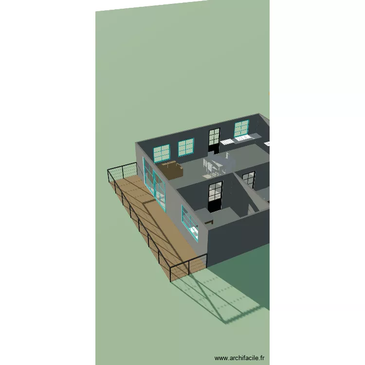 Meau. Plan de 4 et 86 m² Meau. Plan de 4 et 86 m²