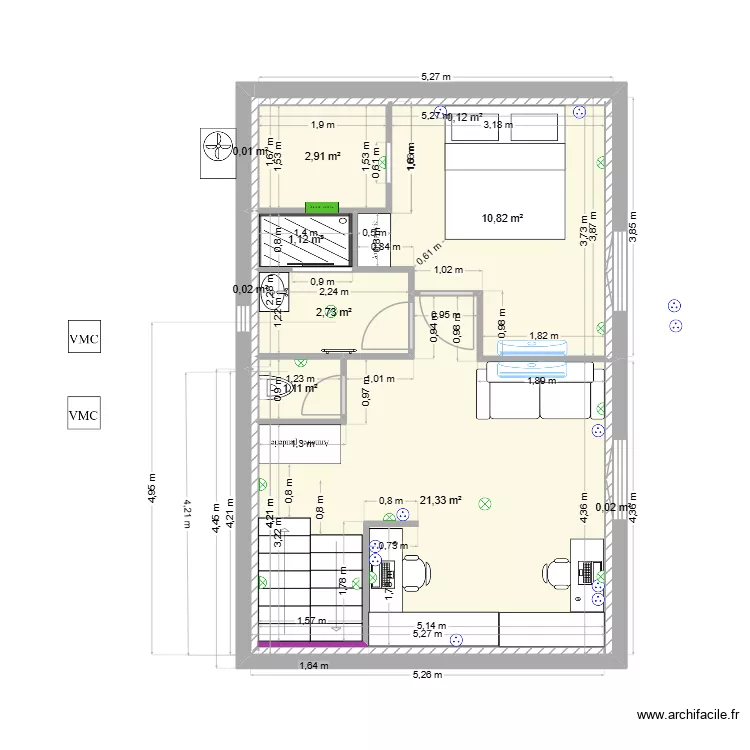 Natacha2026-4. Plan de 10 et 40 m² Natacha2026-4. Plan de 10 et 40 m²