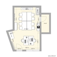 Studio meublé bureau