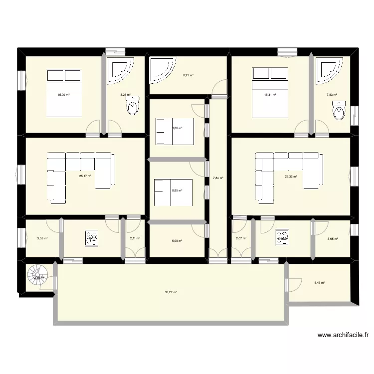 Plan nymp. Plan de Plan nymp. Plan de