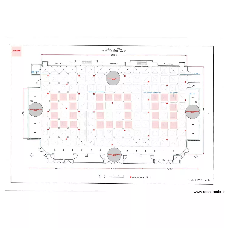plan Hotel Fairmont.. Plan de 