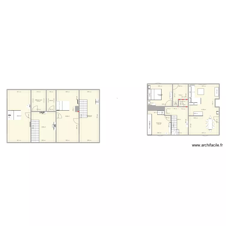 Les Mureaux V2. Plan de 