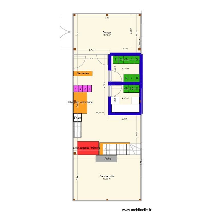 Hangar_Le Jardin de la Maison Rouge_Monnaie_vESTbis. Plan de 0 pièce et 0 m2
