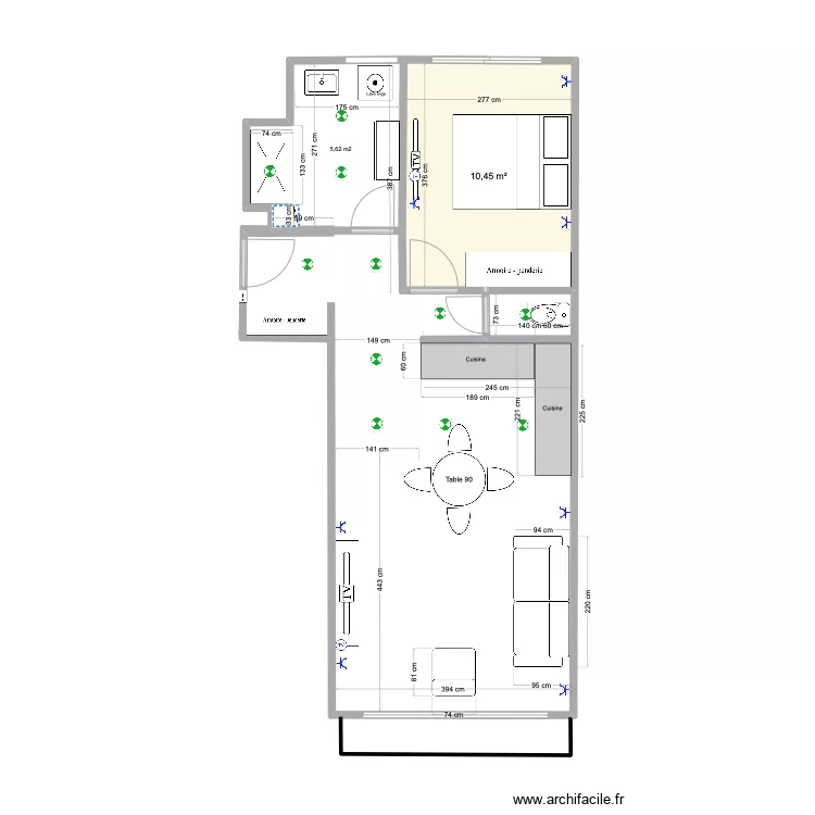 Boulogne V12 ter. Plan de 
