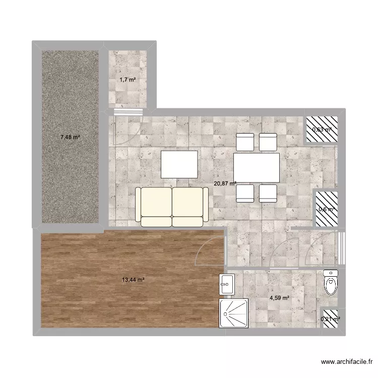 Futur. Plan de 8 Pièces et 50 m² Futur. Plan de 8 Pièces et 50 m²