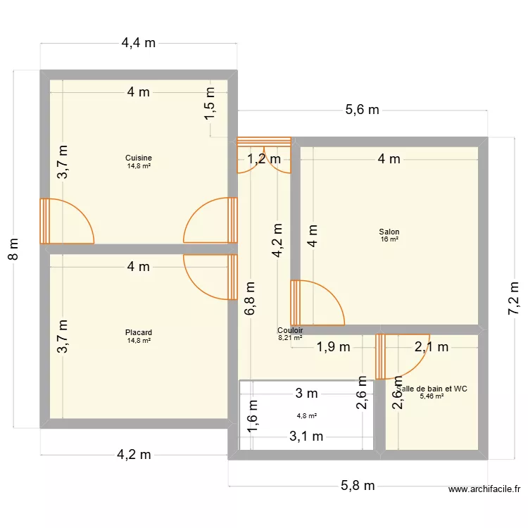 Ambohijanaka. Plan de 