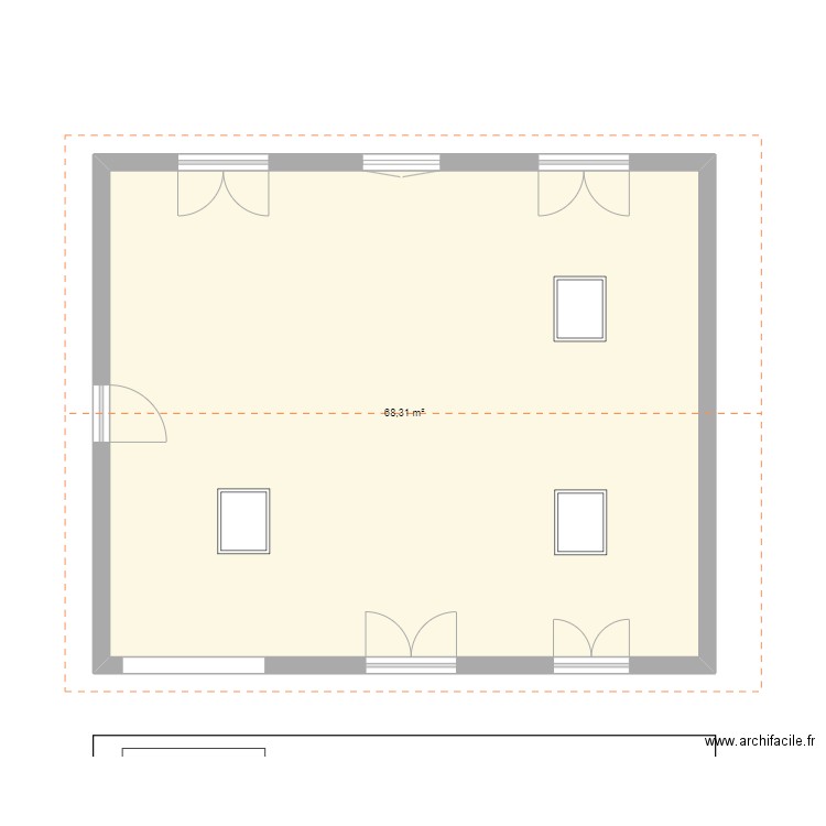 plan chalet1. Plan de 0 pièce et 0 m2