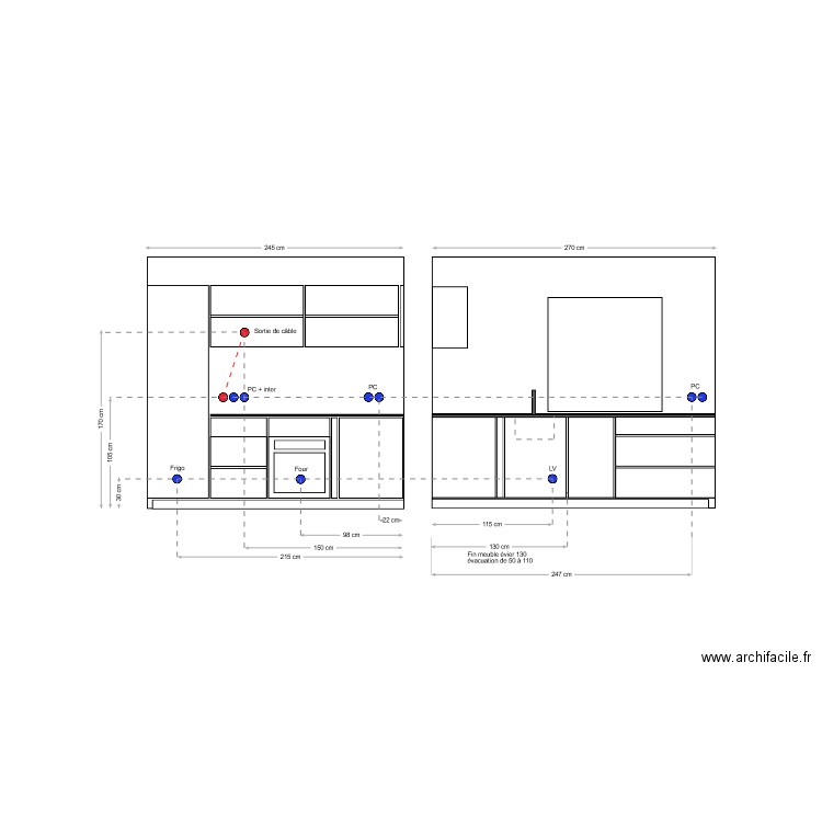 Plan elec Pascale. Plan de 0 pièce et 0 m2