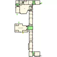 Plan RDC Fa&ccedil;ade EST