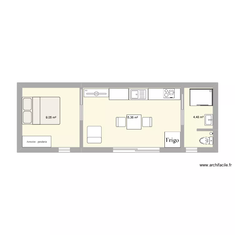 loc jardin. Plan de 3 et 29 m² loc jardin. Plan de 3 et 29 m²