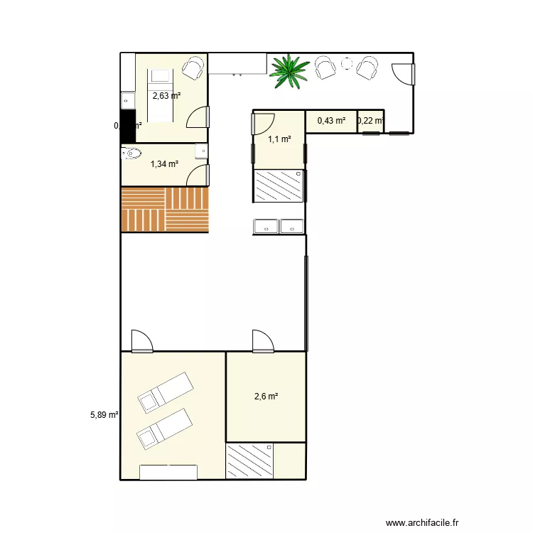 Spa la Maison des Ambassadeurs. Plan de 