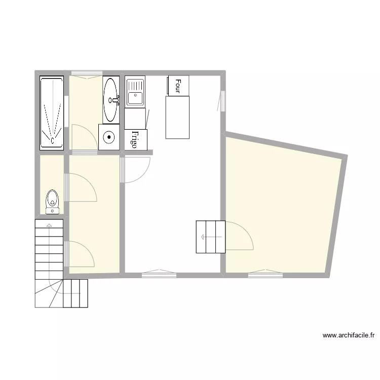 Léa. Plan de Léa. Plan de
